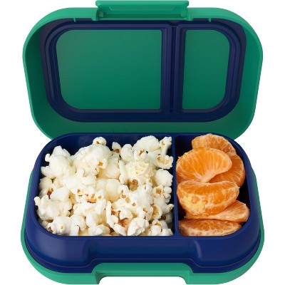 Kids Snack Box with 2 Compartments, Leak-Proof Bento