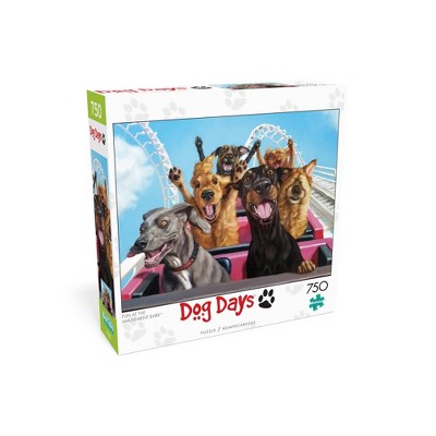 Photo 1 of Buffalo Games Dogs Days: Fun at the Amustment Bark Jigsaw Puzzle - 1000pc