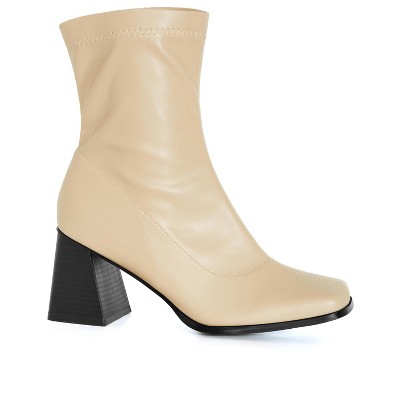 Monki stretch ankle sales boots