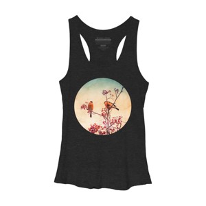 Women's Design By Humans Bullfinch eat rowan By AnnArtshock Racerback Tank Top - 1 of 3