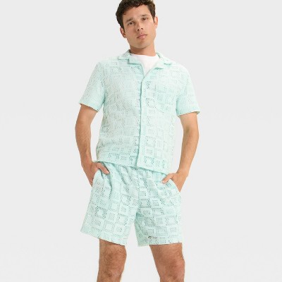 Men's Short Sleeve Woven Resort Shirt - Original Use™