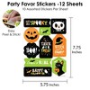 Big Dot of Happiness Jack-O'-Lantern Halloween - Kids Halloween Party Favor Sticker Set - 12 Sheets - 120 Stickers - 3 of 4