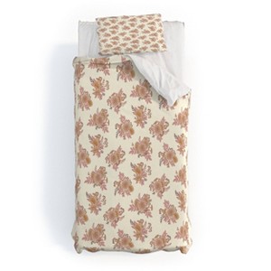 Deny Designs Avenie Cottage Garden Floral Duvet and Sham Set - 1 of 4
