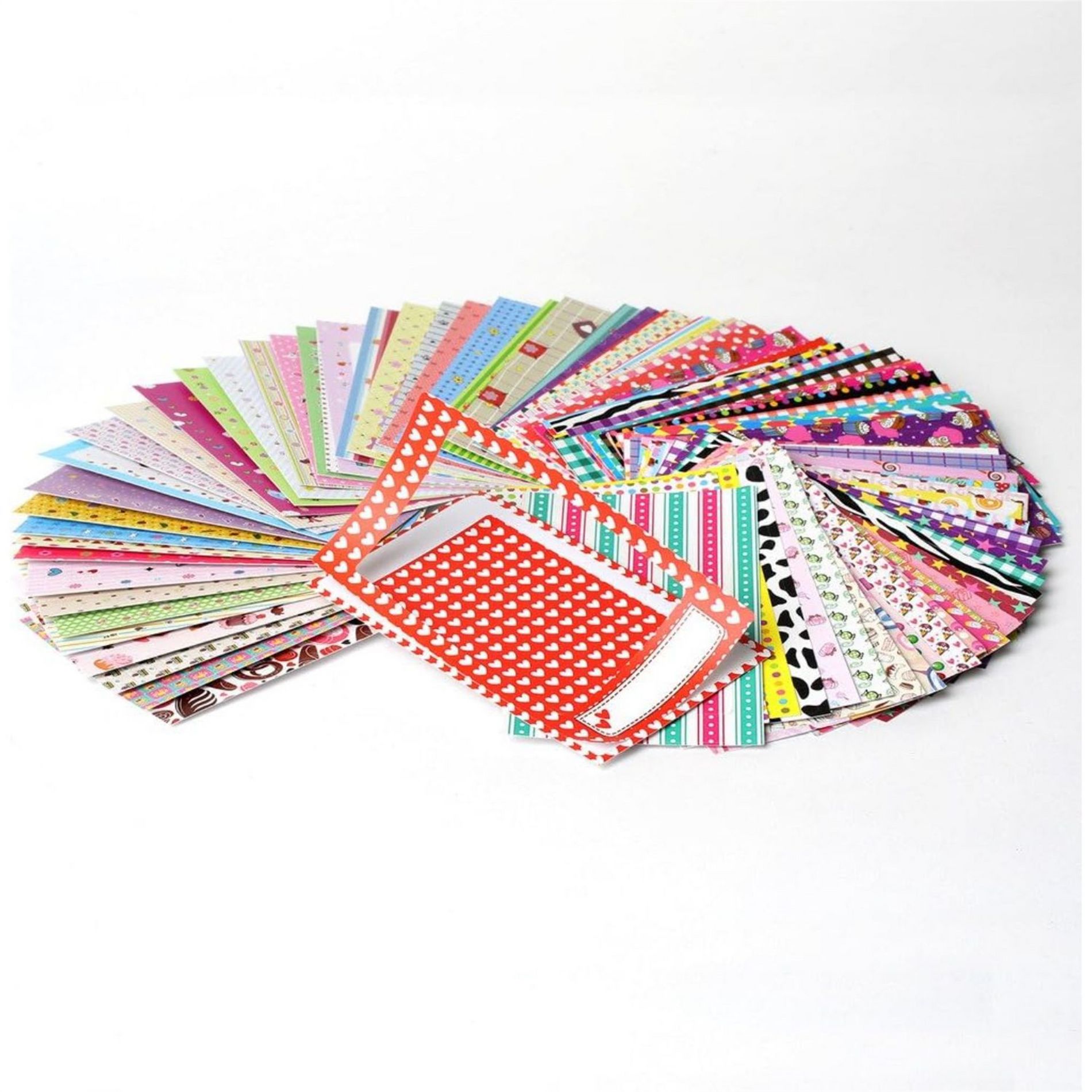 Zink Colorful, Fun & Decorative Photo Border Stickers for 2" x 3" Photo Paper (100 Pack)
