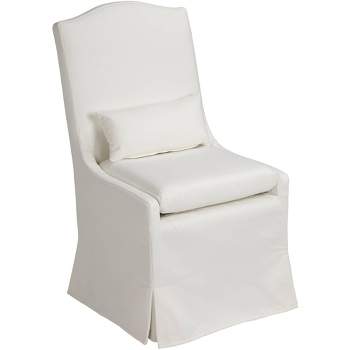 55 Downing Street Juliete Peyton Pearl Slipcover Dining Chair