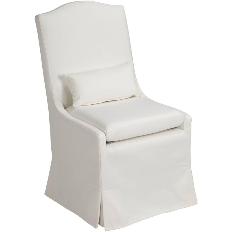 55 Downing Street Juliete Peyton Pearl Slipcover Dining Chair, 1 of 10