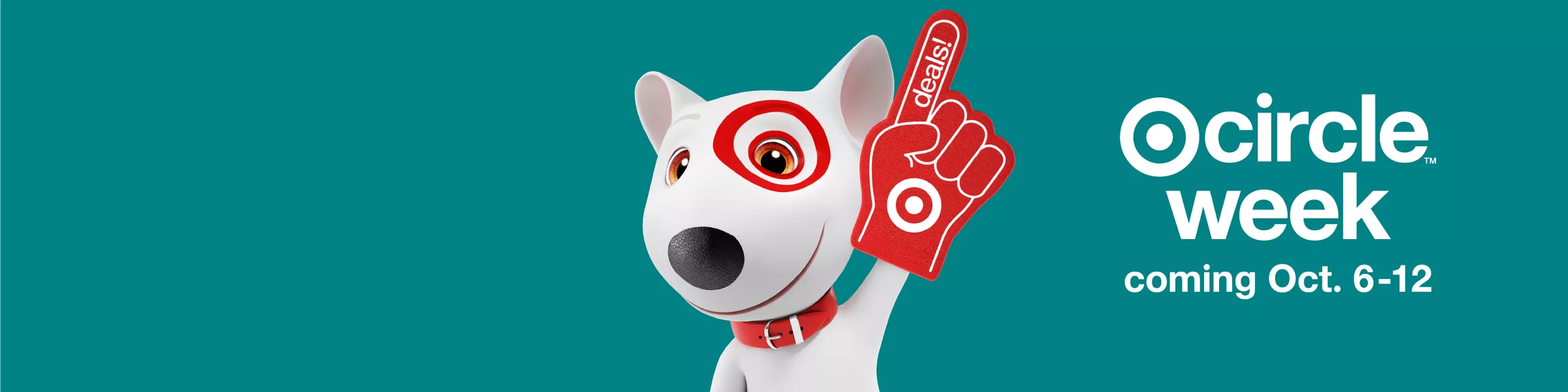 Target circle trademark week coming October 6-12