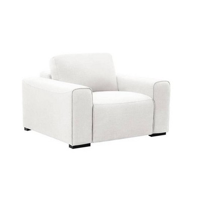 Rylee Fabric Armchair White - Abbyson Living : Target