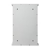 DOMETOUR Wall Mounted Cabinet, Hanging Medicine Cabinet with 3 Tiers, Single Louvered Door, Floating Cupboard for Home Bathroom Bedroom, White - 4 of 4