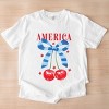 Simply Sage Market Coquette America Cherries Garment Dyed Tee - 3 of 4