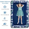 Safstar Inflatable Toddler Travel Bed, Kids Air Mattress Set w/Electric Pump, 4 Sides Safety Bumper & 2-in-1 Multifunctional Design - 2 of 4