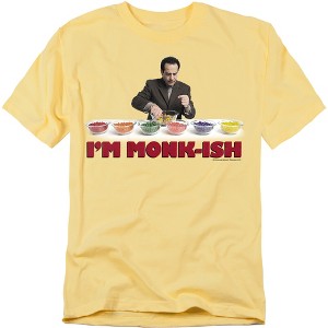 Monk Im Monk Ish Adult T-Shirt - 1 of 4