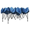 Maggift Canopies and Gazebos, Instant Setup Shade for Camping, Parties or Outdoor Events, Easy to Set Up and Take Down, Blue，180"*120"*132" - 4 of 4