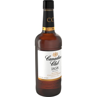 Canadian Club Canadian Whisky - 750ml Bottle