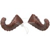 HalloweenCostumes.com    Viking Dragon Horns Brown, Brown - 2 of 4