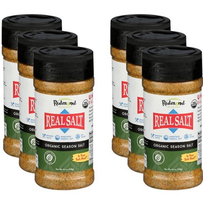 Redmond Realsalt Salt Season - 4.1 oz (Pack of 6)