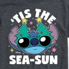Men's - Lilo and Stitch - Tis the Sea-Sun Christmas Short Sleeve Graphic T-Shirt - 2 of 4