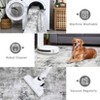 Washable Non-Slip Area Rugs: Modern Abstract Neutral Carpet, Soft Stain Resistant Rugs for Living Room, Bedroom, Home, Office - 3 of 4