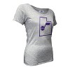 NBA Utah Jazz Women's Short Sleeve Burnout Scoop T-Shirt - 3 of 4
