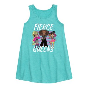 - LOL Surprise! - Fierce Queens Graphic Sleeveless Aline Dress - 1 of 3