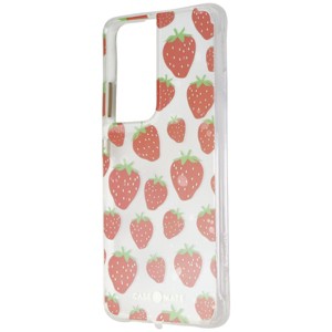 Case-Mate Prints Series Case for Samsung Galaxy S21 Ultra 5G - Strawberry Jam - 1 of 3