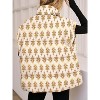 Imily Bela Womens Floral Quilted Puffer Coat Winter Warm Oversized Vest Cap Sleeve - 4 of 4