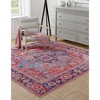 Unique Loom Maahru Collection Area Rug - Super Moon - 3 of 4