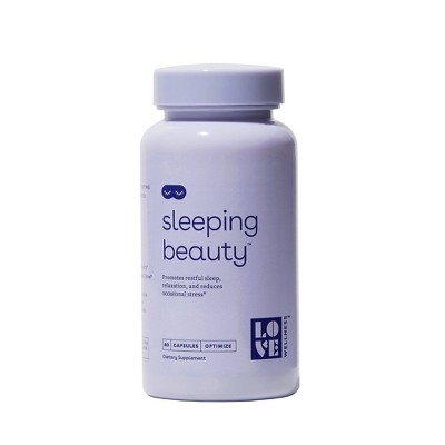 Love Wellness Sleeping Beauty Dietary Supplements - 60ct
