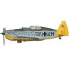 Morane-Saulnier M.S.406 Fighter Aircraft "KG200, France" (1943) German Luftwaffe 1/72 Diecast Model Airplane by Oxford Diecast - 2 of 4