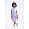 imagikids Birthday Girl Outfit - T-Shirt, Tulle Tutu Skirt, Headband & Satin Sash Set Toddler Sizes - 2 of 4
