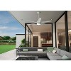 60" Skysail Indoor/Outdoor Ceiling Fan with Light Kit and Wall Control (Includes LED Light Bulb) - Hunter Fan - 4 of 4