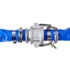 NAYSAYE Cleaning Tool Pool Backwash Hose Reinforced PVC Water Discharge Hose for Outdoor Cleaning , Blue, 13.2"*10.90"*4.20" - 3 of 4