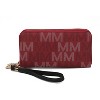 MKF Collection Hofstra M Signature Wristlet Wallet Vegan Leather Card Slots by Mia K - 2 of 4