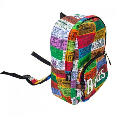 The Beatles Colorful Tickets Mini Backpack by Rocksax — фото 3