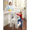 Kids' Step-Up Kitchen Helper White - Guidecraft - image 3 of 3