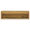 VidaXL Wall-mounted Bathroom Cabinet 43.3"x17.7"x11.8" Solid Wood Teak - 4 of 4