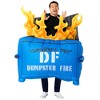 Rubies Dumpster Fire Adult Inflatable Costume - 4 of 4