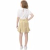 Girls 2025 Skirts Middle Waist Pleated Skirt for Girl Khaki 160 - 3 of 3