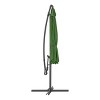 9.5' UV Resistant Offset Cantilever Patio Umbrella with Base Weights - CorLiving - 3 of 4