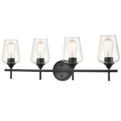 Millennium Lighting Ashford 4 - Light Vanity in  Matte Black