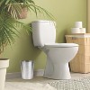 Cameo 5 Liter Waste Basket Can for Garbage, Round Open Top Trash Can for Bathroom Bedroom, Kitchen, Stainless Steel, Fingerprint Resistant - 2 of 4