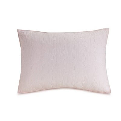 Full Pink Organic Cotton Reversible Quilt Set
