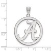 Black Bow Jewelry Sterling Silver Alabama Crimson Tide NCAA Extra Large Pendant - 2 of 3