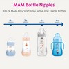 MAM Silicone Baby Bottle Nipple - 4pk - 4 of 4