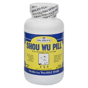 Dr. Shen's Shou Wu Youthful Hair Pill - 700 mg - 200 Tablets - 1 of 2