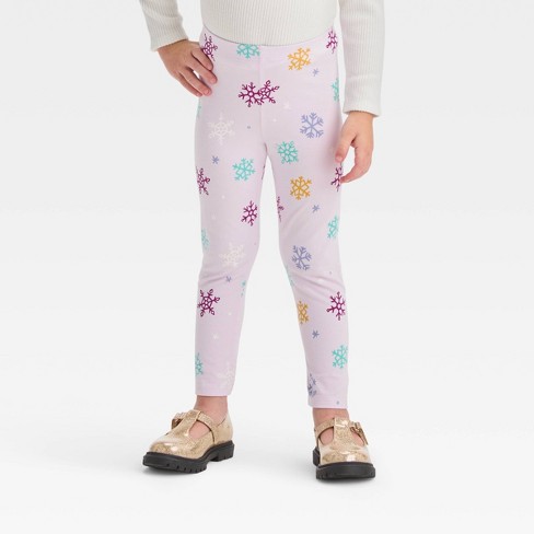 Toddler Girls' Dino Leggings - Cat & Jack™ Pink : Target