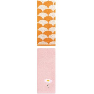 REGALWOVEN 2 Pack Soft Absorbent Cotton Hand Towel for Bathroom Home Decor - 1 of 4
