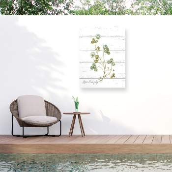 Lisa Audit My Greenhouse Clover Live Simply Outdoor Canvas Art