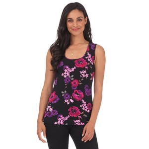 Rekucci Women's Travel in Style Essential Scoop Neck Sleeveless Top – Versatile, Flattering & Wrinkle-Resistant - 1 of 4