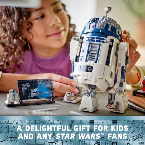 LEGO Star Wars R2-D2 Droide de Juguete Construible para Exhibir y Jugar 75379 4
